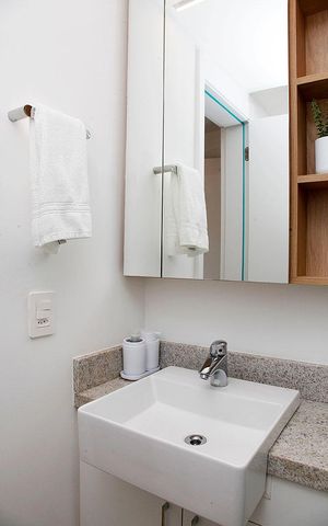 Studio para alugar com 24m², 1 quarto e sem vagaBanheiro