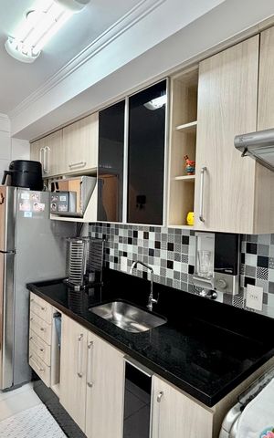 Apartamento à venda com 52m², 2 quartos e 1 vaga Apartamento à venda com 52m², 2 quartos e 1 vagaCozinha
