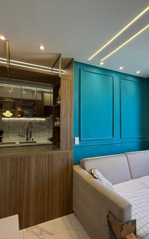 Apartamento à venda com 44m², 2 quartos e 1 vaga Apartamento à venda com 44m², 2 quartos e 1 vagaSala
