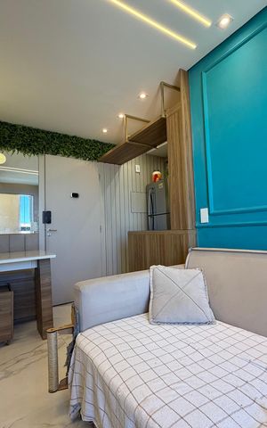 Apartamento à venda com 44m², 2 quartos e 1 vaga Apartamento à venda com 44m², 2 quartos e 1 vagaSala