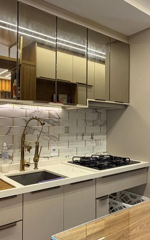 Apartamento à venda com 44m², 2 quartos e 1 vaga Apartamento à venda com 44m², 2 quartos e 1 vagaCozinha