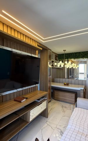 Apartamento à venda com 44m², 2 quartos e 1 vaga Apartamento à venda com 44m², 2 quartos e 1 vagaSala