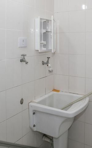 Studio para alugar com 20m², 1 quarto e sem vaga Studio para alugar com 20m², 1 quarto e sem vagaBanheiro