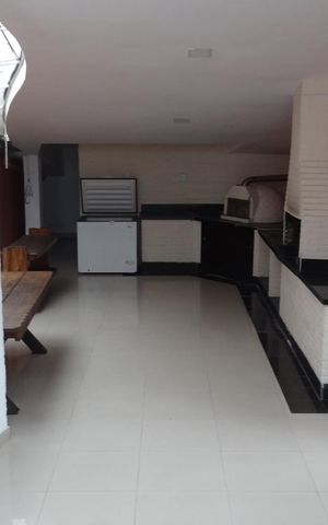 Apartamento para alugar com 110m², 2 quartos e 2 vagasÁrea comum - Churrasqueira