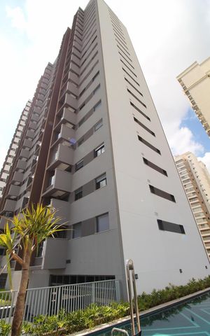 Apartamento para alugar com 33m², 1 quarto e 1 vagaFachada do Prédio
