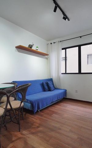 Apartamento para alugar com 40m², 1 quarto e 1 vagaSala
