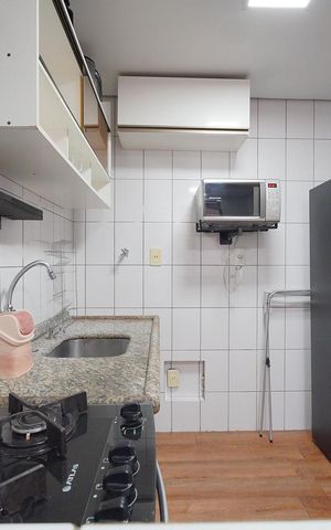 Apartamento para alugar com 40m², 1 quarto e 1 vagaCozinha
