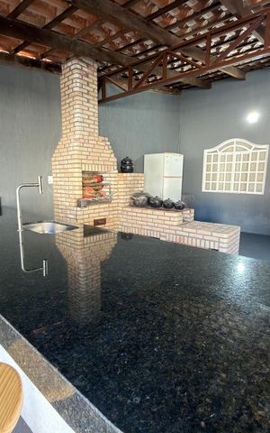 Casa à venda com 400m², 3 quartos e 2 vagas Casa à venda com 400m², 3 quartos e 2 vagasChurrasqueira