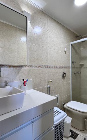 Apartamento para alugar com 58m², 2 quartos e 1 vaga Apartamento para alugar com 58m², 2 quartos e 1 vagaBanheiro Social