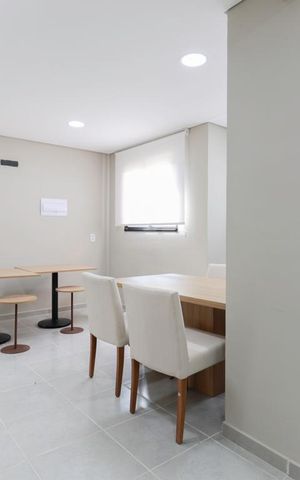 Apartamento para alugar com 32m², 2 quartos e sem vagaÁrea comum - Salão de festas