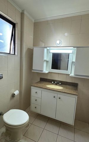 Apartamento para alugar com 144m², 3 quartos e 2 vagasBanheiro da Suíte