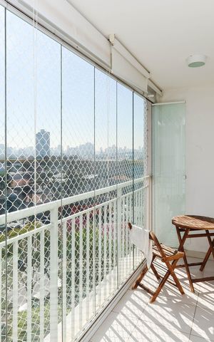 Apartamento à venda com 34m², 1 quarto e 1 vagaVaranda