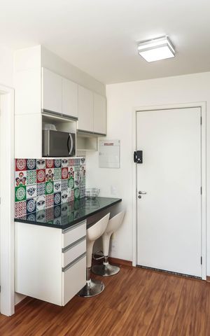 Apartamento à venda com 34m², 1 quarto e 1 vagaSala e Cozinha