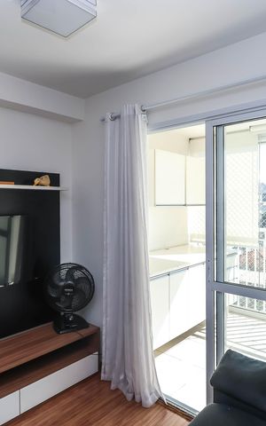 Apartamento à venda com 34m², 1 quarto e 1 vagaSala e Cozinha