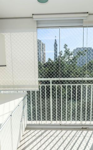 Apartamento à venda com 34m², 1 quarto e 1 vagaVaranda