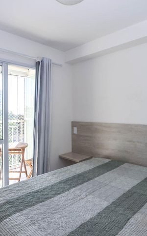 Apartamento à venda com 34m², 1 quarto e 1 vagaSuíte