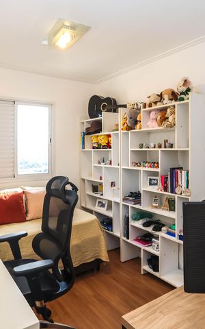 Apartamento à venda com 68m², 3 quartos e 2 vagasQuarto 2