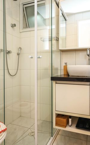 Apartamento à venda com 68m², 3 quartos e 2 vagasBanheiro Social