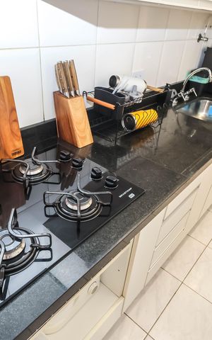 Apartamento à venda com 68m², 3 quartos e 2 vagasCozinha