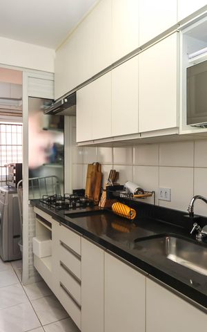 Apartamento à venda com 68m², 3 quartos e 2 vagasCozinha