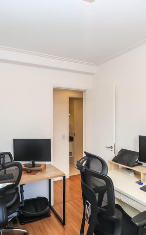 Apartamento à venda com 68m², 3 quartos e 2 vagasQuarto 2
