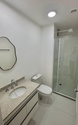 Apartamento para alugar com 34m², 1 quarto e sem vaga Apartamento para alugar com 34m², 1 quarto e sem vagaBanheiro