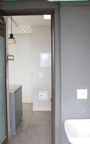 Apartamento à venda com 68m², 2 quartos e 2 vagasCozinha e Área de Serviço