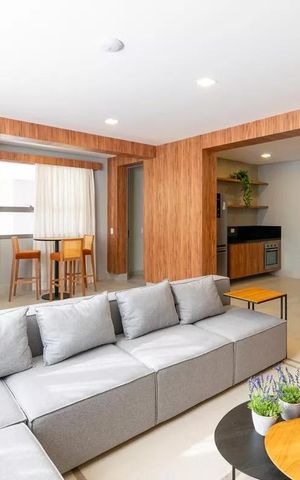 Studio à venda com 29m², 1 quarto e sem vaga Studio à venda com 29m², 1 quarto e sem vagaÁrea comum - Salão de festas