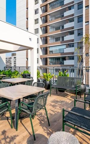 Studio à venda com 29m², 1 quarto e sem vaga Studio à venda com 29m², 1 quarto e sem vagaÁrea comum - Churrasqueira