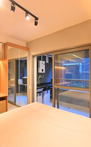 Studio à venda com 30m², 1 quarto e sem vagaSala/Quarto