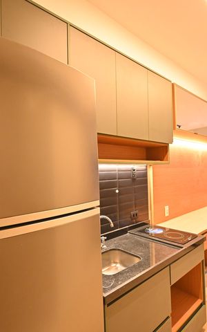 Studio à venda com 30m², 1 quarto e sem vagaCozinha