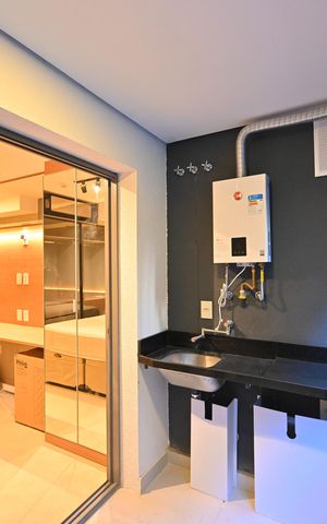 Studio à venda com 30m², 1 quarto e sem vagaVaranda