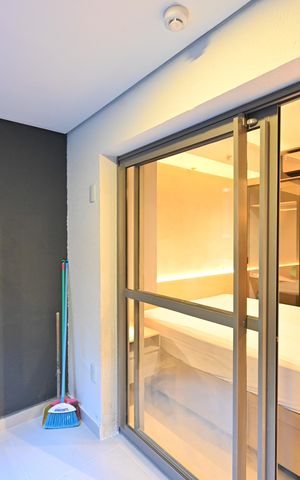 Studio à venda com 30m², 1 quarto e sem vagaVaranda