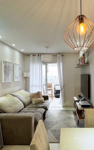 Apartamento à venda com 65m², 2 quartos e 1 vaga Apartamento à venda com 65m², 2 quartos e 1 vagaSala