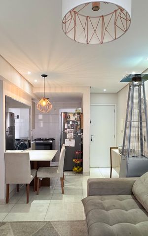 Apartamento à venda com 65m², 2 quartos e 1 vaga Apartamento à venda com 65m², 2 quartos e 1 vagaSala