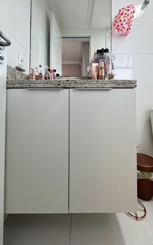 Apartamento à venda com 65m², 2 quartos e 1 vaga Apartamento à venda com 65m², 2 quartos e 1 vagaBanheiro - Suíte