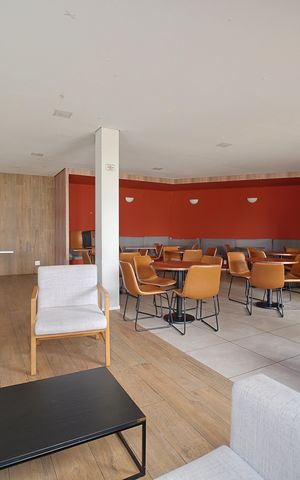 Apartamento para alugar com 41m², 2 quartos e 1 vagaÁrea comum - Salão de festas