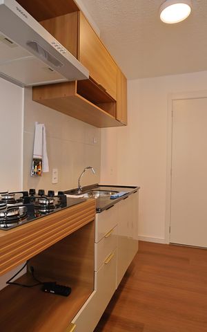 Apartamento para alugar com 41m², 2 quartos e 1 vagaCozinha e Área de Serviço