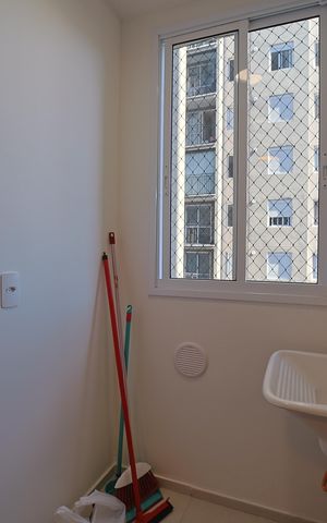 Apartamento para alugar com 41m², 2 quartos e 1 vagaCozinha e Área de Serviço