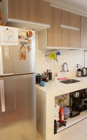 Apartamento à venda com 73m², 2 quartos e 1 vagaCozinha