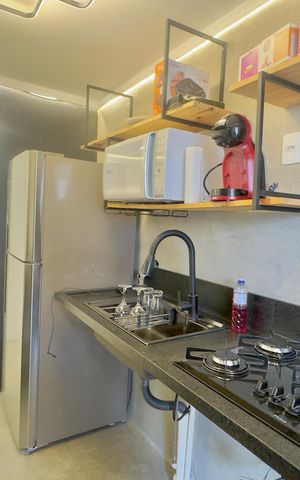 Apartamento para alugar com 48m², 1 quarto e 1 vaga Apartamento para alugar com 48m², 1 quarto e 1 vagaCozinha