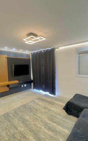 Apartamento para alugar com 48m², 1 quarto e 1 vaga Apartamento para alugar com 48m², 1 quarto e 1 vagaSala