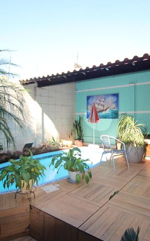 Casa para alugar com 100m², 4 quartos e 2 vagasPiscina
