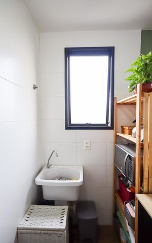 Apartamento para alugar com 34m², 1 quarto e 1 vagaCozinha e Área de Serviço