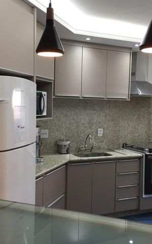 Apartamento à venda com 125m², 3 quartos e 2 vagas Apartamento à venda com 125m², 3 quartos e 2 vagasCozinha