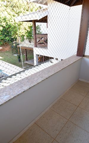 Casa de condomínio para alugar com 500m², 4 quartos e 5 vagasQuarto 1 - Suíte Sacada
