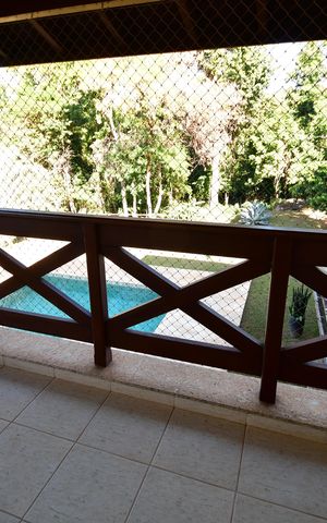 Casa de condomínio para alugar com 500m², 4 quartos e 5 vagasQuarto 3 - Suíte Sacada