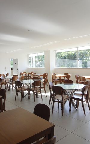 Apartamento para alugar com 101m², 2 quartos e 1 vagaÁrea comum - Salão de festas