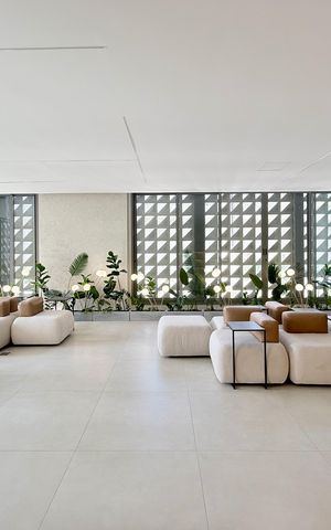 Apartamento à venda com 34m², 1 quarto e sem vaga Apartamento à venda com 34m², 1 quarto e sem vagaHall Social Bloco