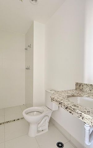 Apartamento à venda com 39m², 2 quartos e sem vaga Apartamento à venda com 39m², 2 quartos e sem vagaBanheiro